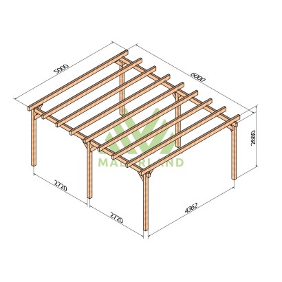 Carport Lugo | Coolgarden Béziers