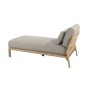 Chaise Longue Lucas - Teck et Confort Extérieur | Coolgarden Béziers