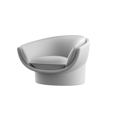 Luna Lounge Chair - Luxe Polyéthylène Recyclable | Coolgarden Beziers