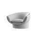 Luna Lounge Chair - Luxe Polyéthylène Recyclable | Coolgarden Beziers