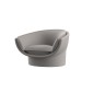 Luna Lounge Chair - Luxe Polyéthylène Recyclable | Coolgarden Beziers