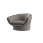 Luna Lounge Chair - Luxe Polyéthylène Recyclable | Coolgarden Beziers
