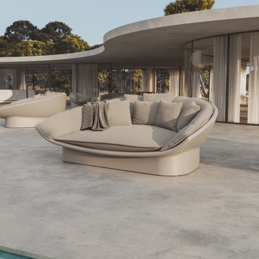 Luna Daybed - Luxe Recyclable par Ramón Esteve | Coolgarden Beziers