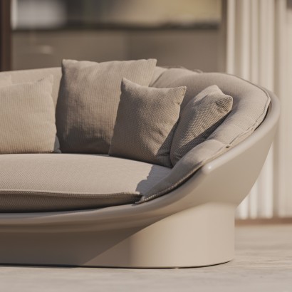Luna Daybed - Luxe Recyclable par Ramón Esteve | Coolgarden Beziers